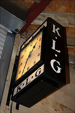 K.L.G. CLOCK - click to enlarge